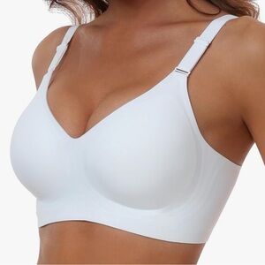 Seamless Full Coverage Wireless Bras with Soft Support